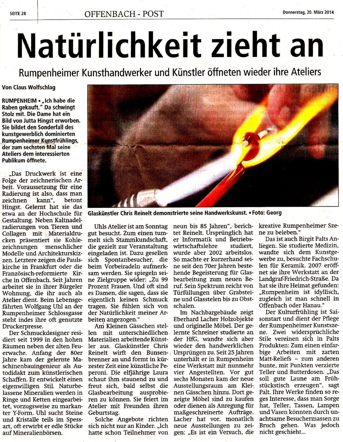 MADE IN RUMPENHEIM | Interessengemeinschaft Rumpenheimer Kunsthandwerker, Designer und Künstler