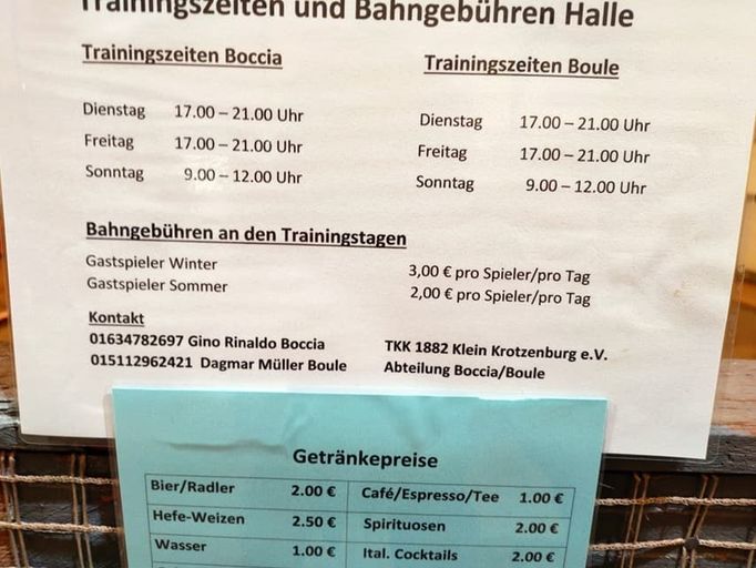 Boulehalle Klein-Krotzenburg