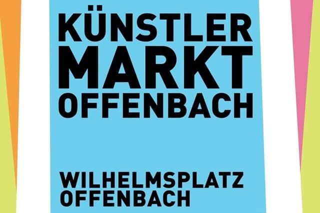 Künstlermarkt auf dem Offenbacher Wilhelmsplatz