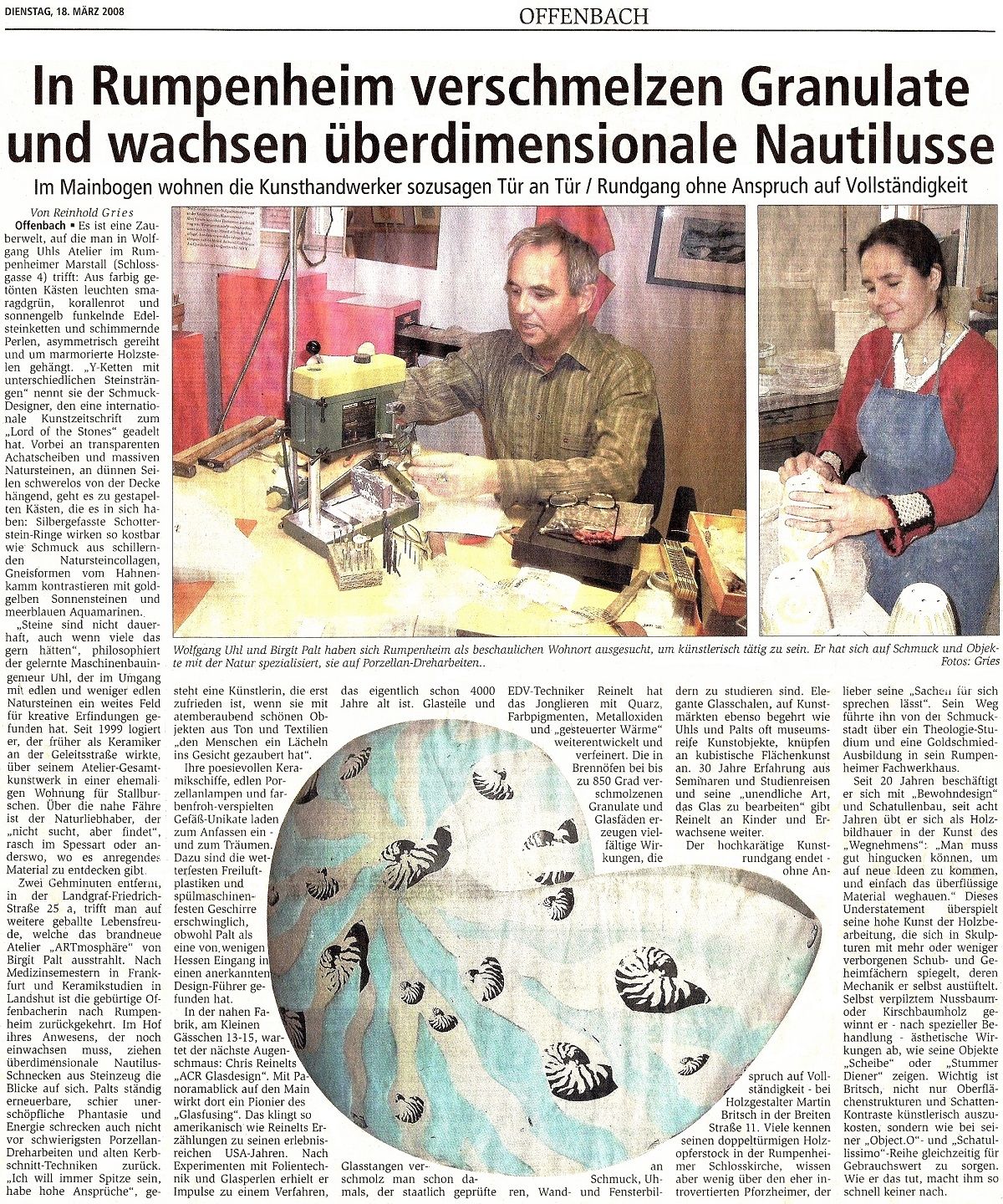 MADE IN RUMPENHEIM | Interessengemeinschaft Rumpenheimer Kunsthandwerker, Designer und Künstler