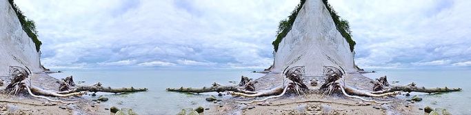 Die Kreidefelsen auf Rügen