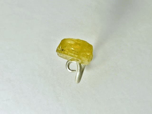 12184-Ring-170€-Gr53- Goldberyll bestrahlt-Silber