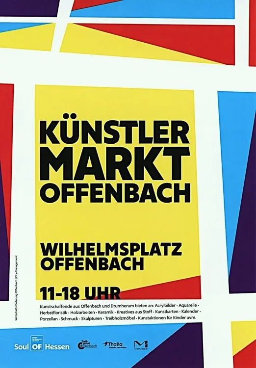 Künstlermarkt Offenbach | Wilhelmsplatz