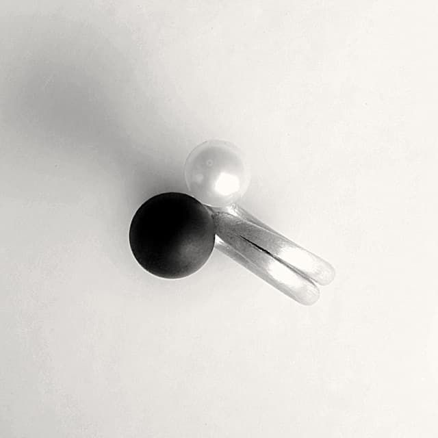 12668-Ring-162€-Gr52-Süßwasserzuchtperle-Hämatin-Silber