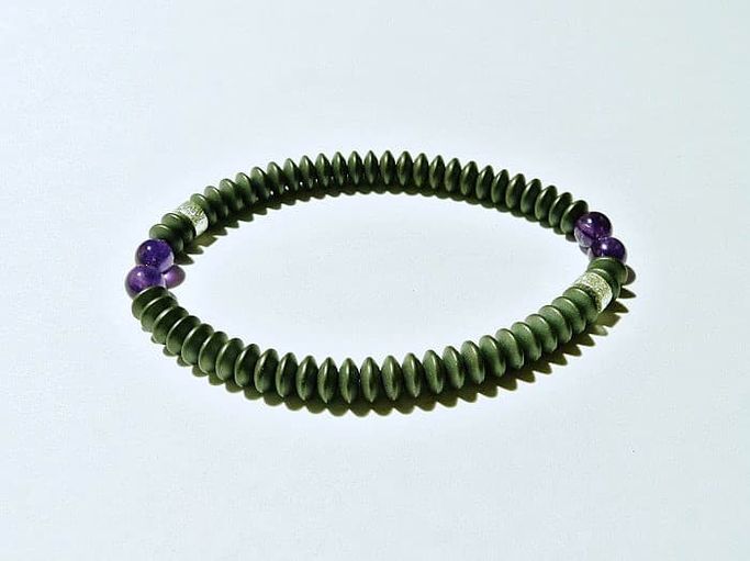 12502-Armband-76€-18cm-Amethys-Hämatint-Silber