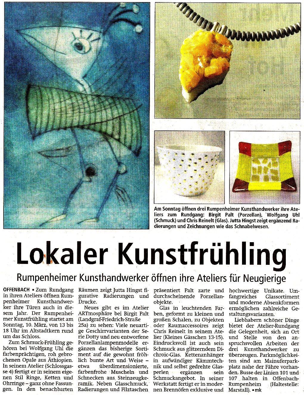 MADE IN RUMPENHEIM | Interessengemeinschaft Rumpenheimer Kunsthandwerker, Designer und Künstler