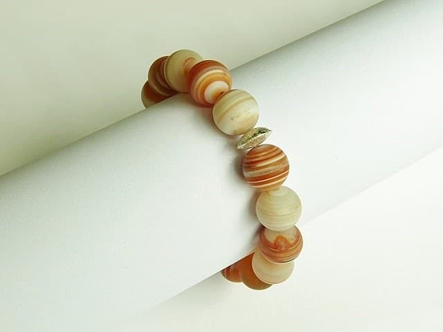 12433-Armband-68€-19,5cm-Streifenachat-Silber