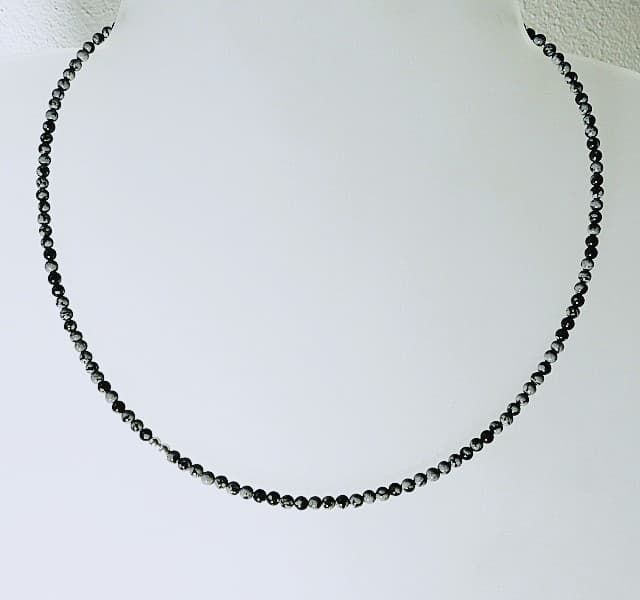 12108-Kette-97€-44,5cm-Schneeflockenobsidian-Silber