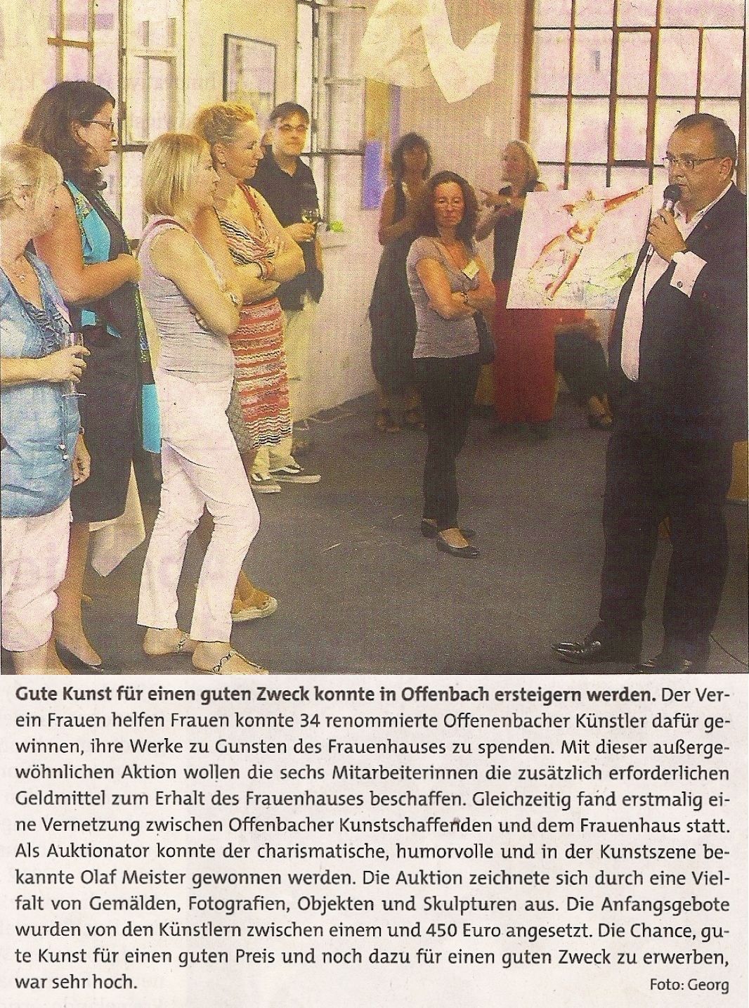Gruppenausstellung „Frauen helfen Frauen“ 2011