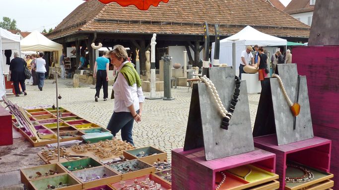 SCHMUCKatelier WOLFGANG UHL beim Schwäbischer Kunstmarkt in Metzingen