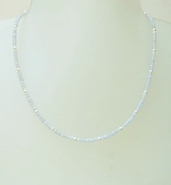 12283-Kette-140€-43cm-Chalcedon-Süßwasserzuchtperlen-Silber