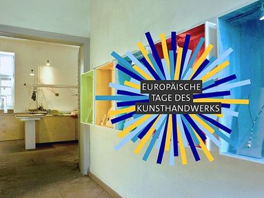 Europäische Tage des Kunsthandwerks Ausstellungsprogramm: Jutta Hingst mit Druckgrafiken und Zeichnungen sowie Wolfgang Uhl mit Schmuck