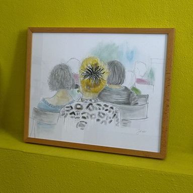 Zeichnung - Jutta Hingst, Rumpenheimer Kunsttage 2025