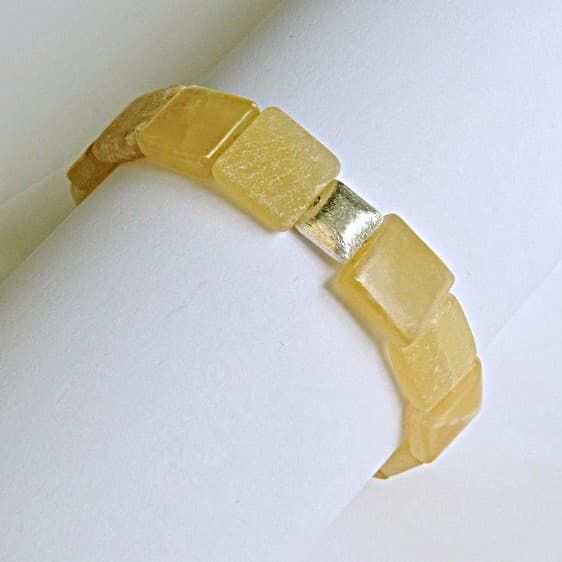 12416-Armband-64€-18cm-Orangencalcit-Silber