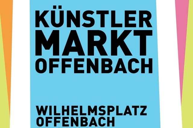 Künstlermarkt auf dem Offenbacher Wilhelmsplatz