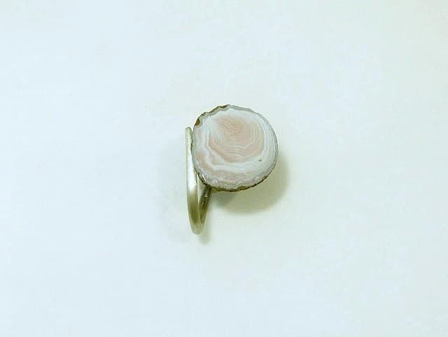 12147-Ring-115€-Gr53-Achat aus Queensland, Australien-Silber