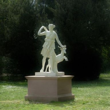 Replik der ehemaligen Diana-Statue