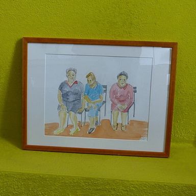 Aquarell - Jutta Hingst, Rumpenheimer Kunsttage 2025