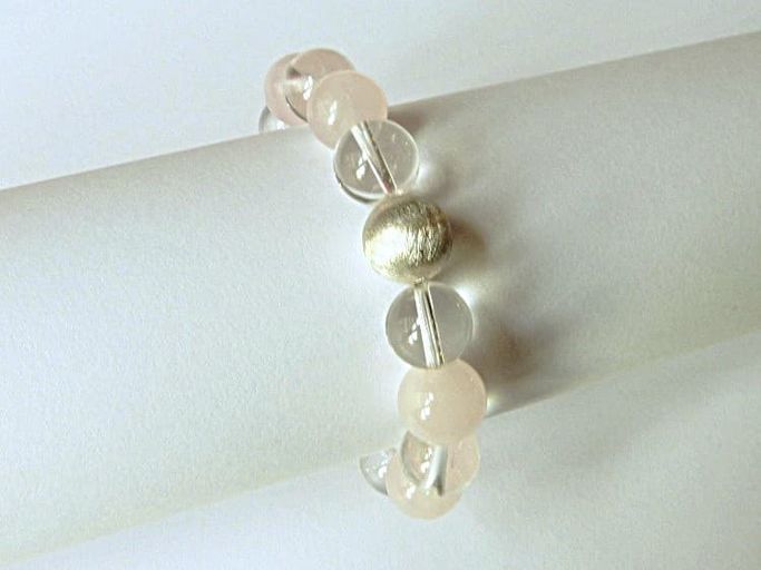 12446-Armband-78€-19cm-Bergkristall-Rosenquarz-Silber