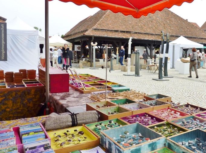 SCHMUCKatelier WOLFGANG UHL beim Schwäbischer Kunstmarkt in Metzingen