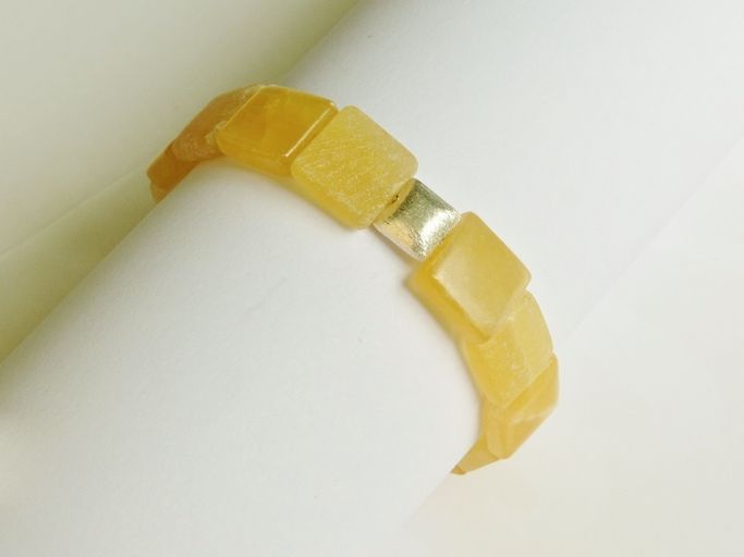 12416-Armband-64€-18cm-Orangencalcit-Silber