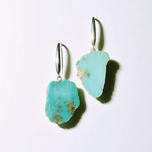 12406-Ohrschmuck-156€-ca. 4,7cm-Türkis-Silber
