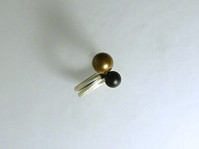 12652-Ring-168€-Gr55-Süßwasserzuchtperle gefärbt-Onyx-Silber